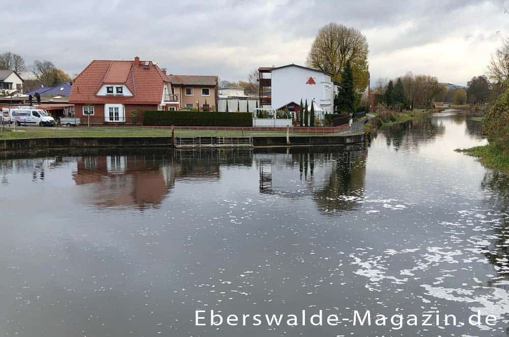 Die historische Schleuse in Eberswalde